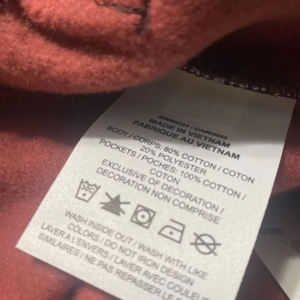 Nike A.I.R. Cody Hudson Flyease Maroon Jogger Sweatpants DV3215-691 Kids size S